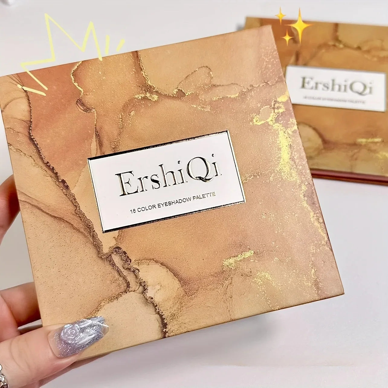 Golden Sunshine 16 Color Eyeshadow Blush and Highlighter Set