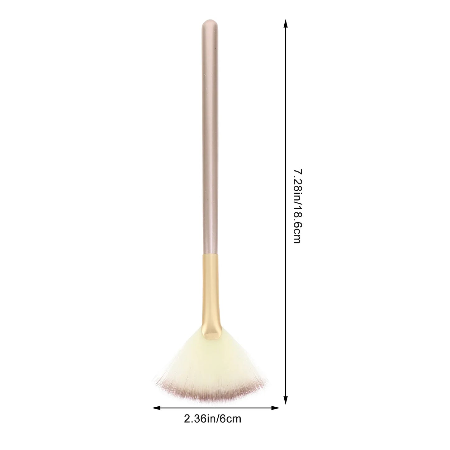 Makeup Brushes Kit 3Pcs Fan Highlight Blush-2