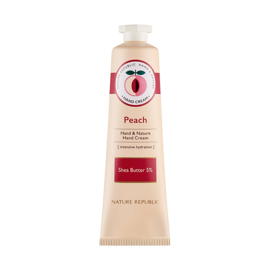 Hand & Nature Hand Cream Peach